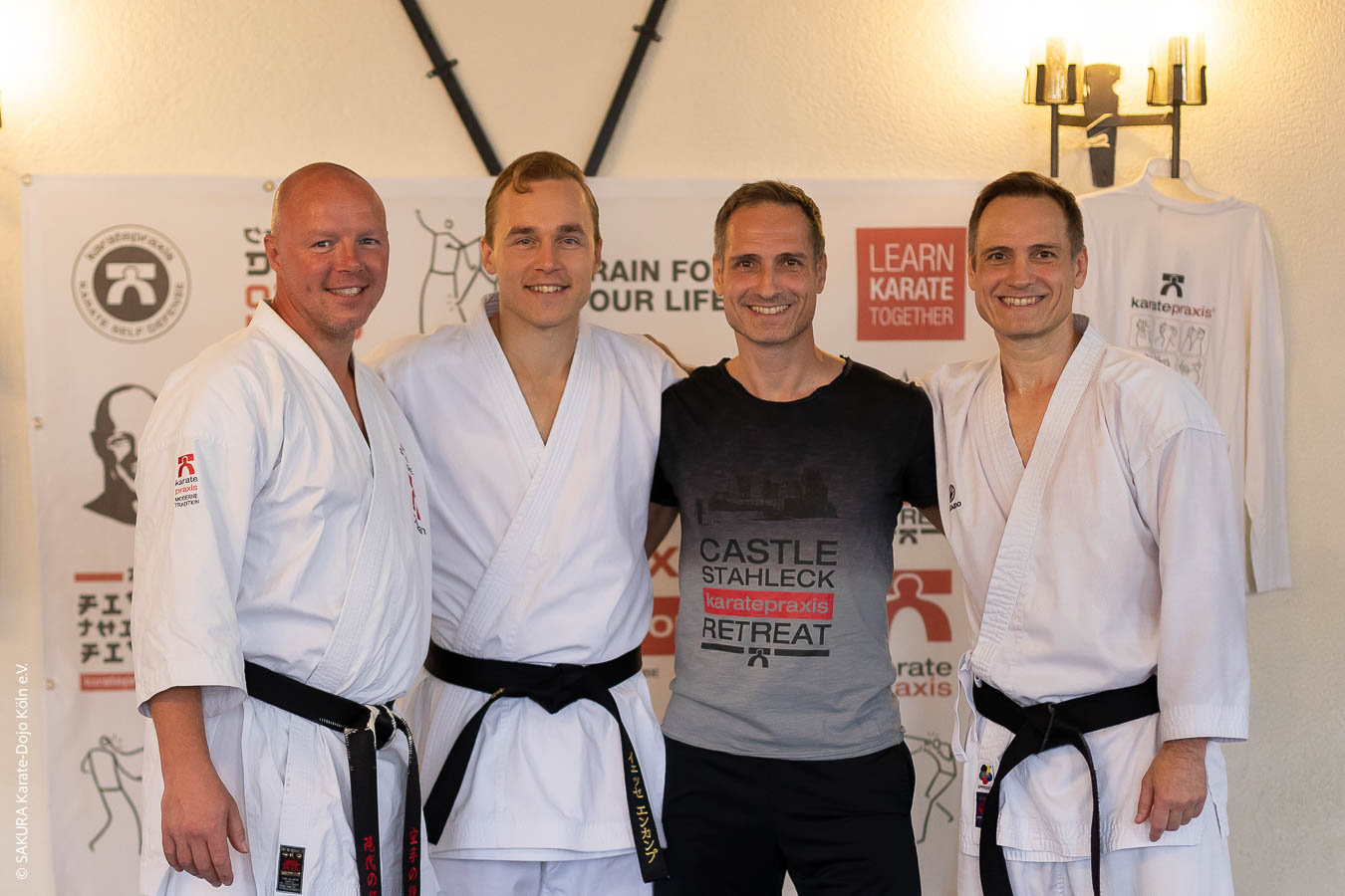 Karatepraxis Retreat auf Burg Stahleck mit Alcis & Ingo
